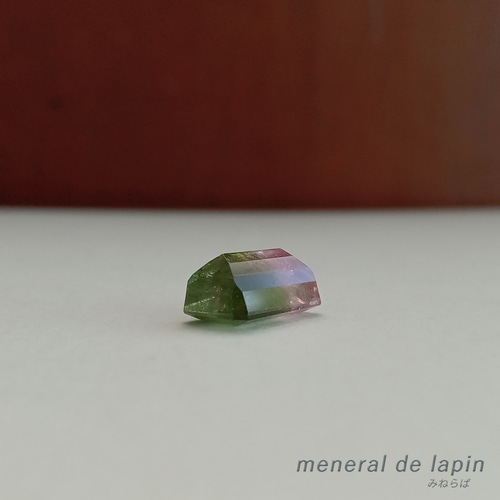 バイカラー トルマリン ルース 3.81カラット 天然石 mineral de