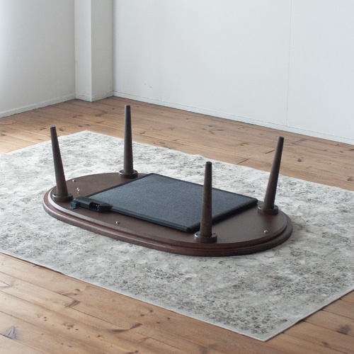 ☆   120cm  ナラ材　シンプル国産こたつ　ヒーター込  ☆ ☆ 120cm ナラ材 シンプル国産こたつ ヒーター込 ☆