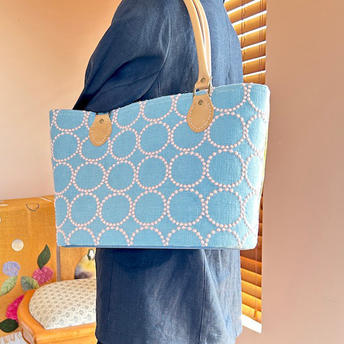 ミナペルホネンfollowing day丸底トートバッグ(大)❗️