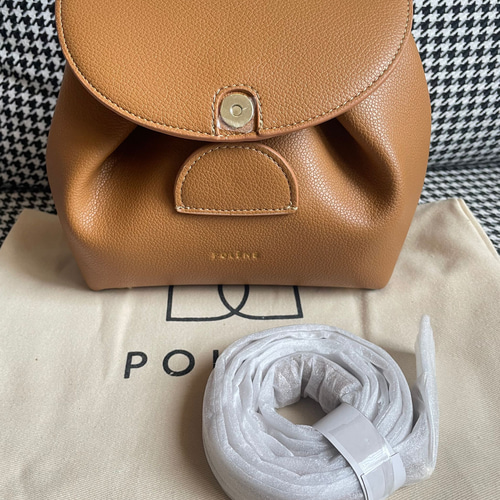 新品 未使用 ポレーヌ ポレーヌバッグ バッグ キャメル ショルダー