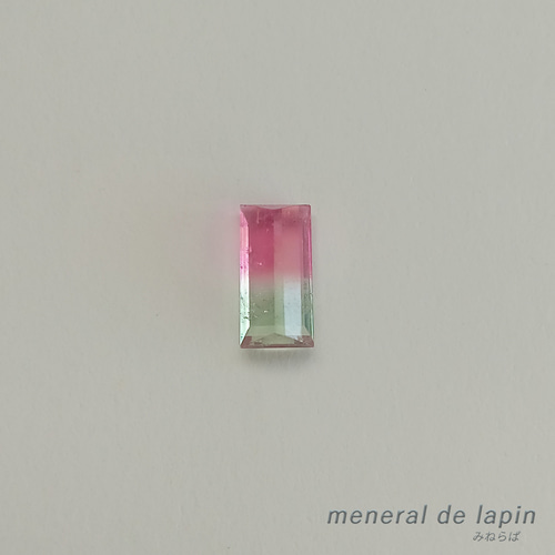 バイカラー トルマリン ルース 1.67カラット 天然石 mineral de