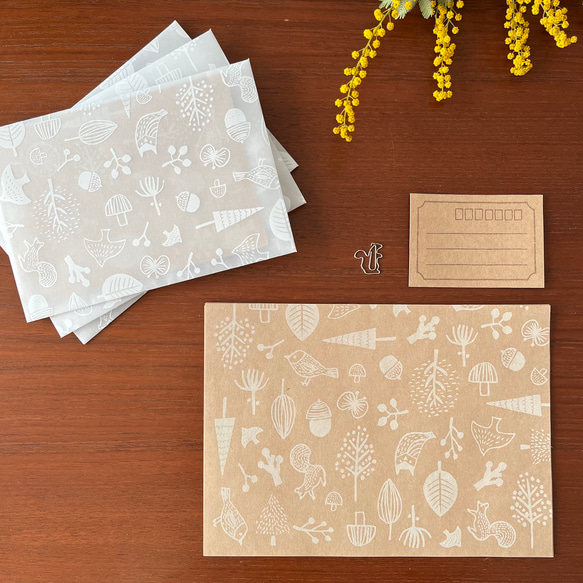 レターセット／北欧の森 レターセット clover-design 通販 15550683