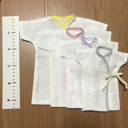 8センチサイズKiharu天使の羽衣 死産した子達へのお洋服 2枚目の画像