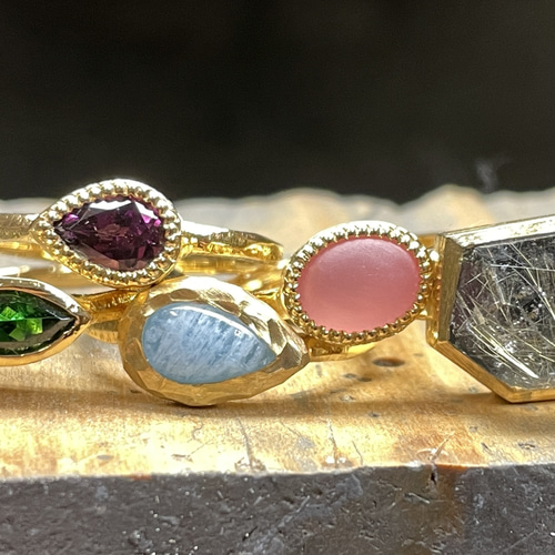ロードライトガーネット 花のしずく 0.88ct シルバーSV925リング 指輪
