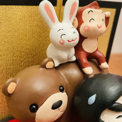 五月人形:金太郎さんと愉快な仲間達 5枚目の画像