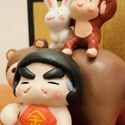 五月人形:金太郎さんと愉快な仲間達 4枚目の画像