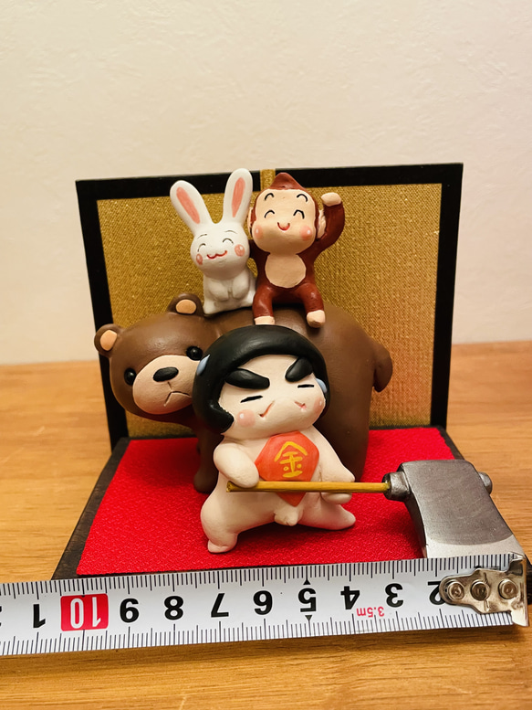 五月人形:金太郎さんと愉快な仲間達 13枚目の画像