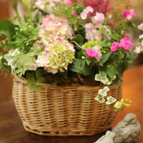 季節の寄せ植えブリコラージュフラワー その他インテリア雑貨 atelier