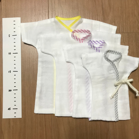 10センチサイズ Kiharu天使の羽衣 死産した子達へのお洋服 2枚目の画像