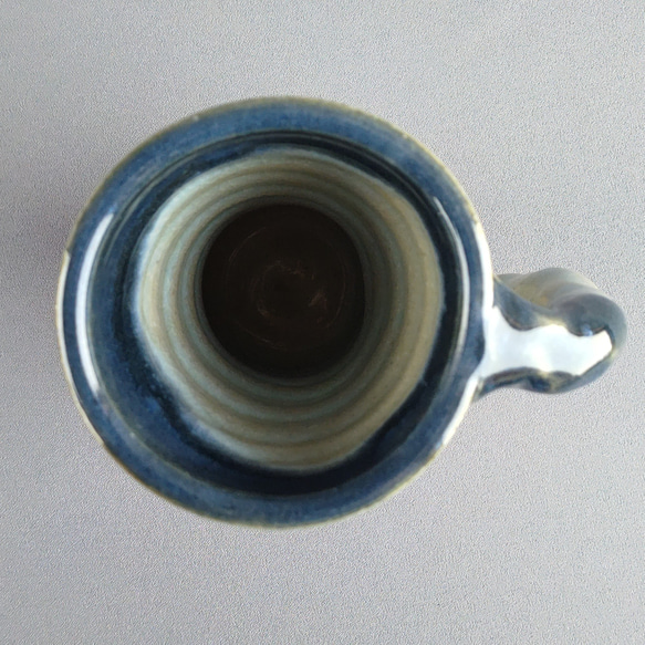 マグカップ　藍釉　【商品番号：00318】 4枚目の画像