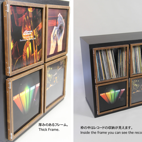 売り切れ＿IKEA Hacks! Kallax Vinylの収納へ付けるレコード