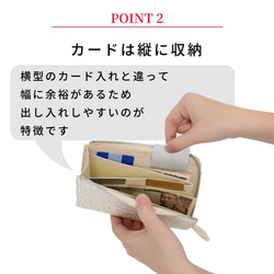 長財布 本革 大容量 クロコ型押し 薄い l字ファスナー ミニ 財布 ガバッと開く 小銭入れ コンパクト 長財布 小さい 3枚目の画像