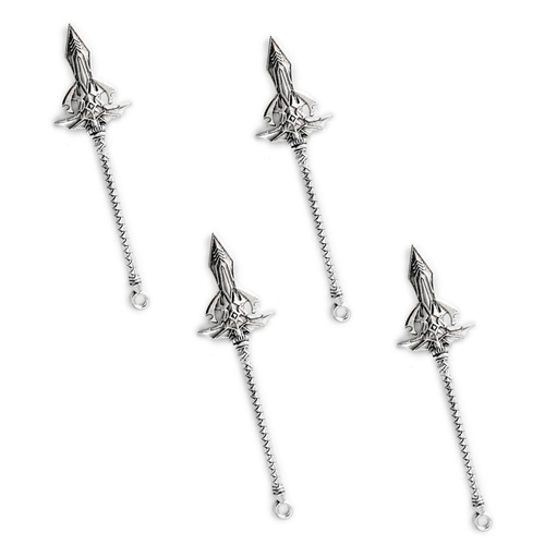 ⭐︎再入荷⭐︎】 職人手作り ダガー シルバーキーリング ⭐︎再入荷