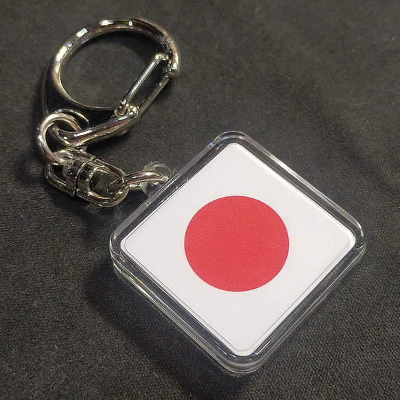 ◆新品◆ 日本（1:1） キーホルダー 国旗 Japan 1枚目の画像