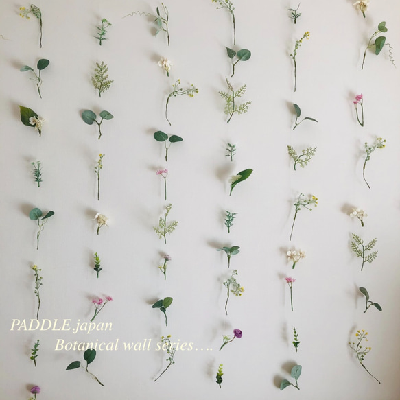 rurubear様専用＊Botanical wall series-1＊受注発注＊＊６本セット 1枚目の画像