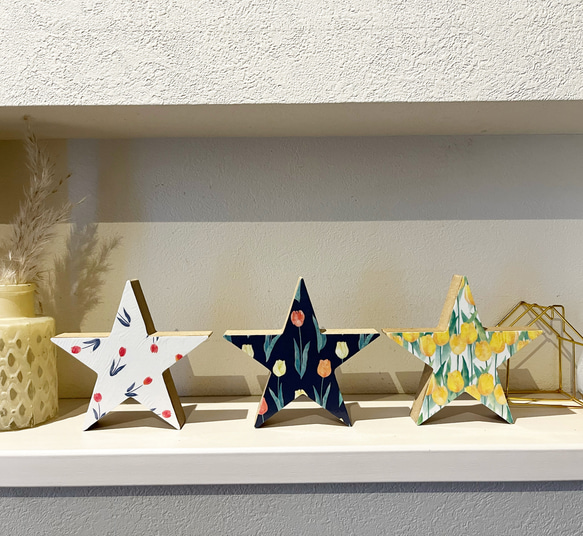 けい様確認 ウッドオブジェ スター 星 インテリア雑貨