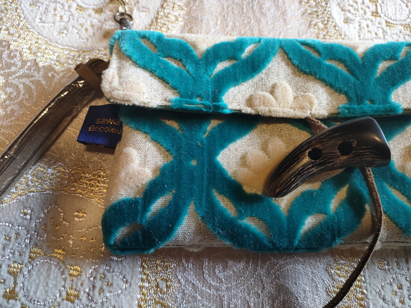 MoroccoLongWallet(Turquoise,WineRed) 4枚目の画像