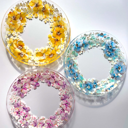 カラフルな花や皿 12か月　フルセット 楽天市場】美濃焼「&藍」【12ヶ月の花言葉】花ものがたり12ヶ月飯碗