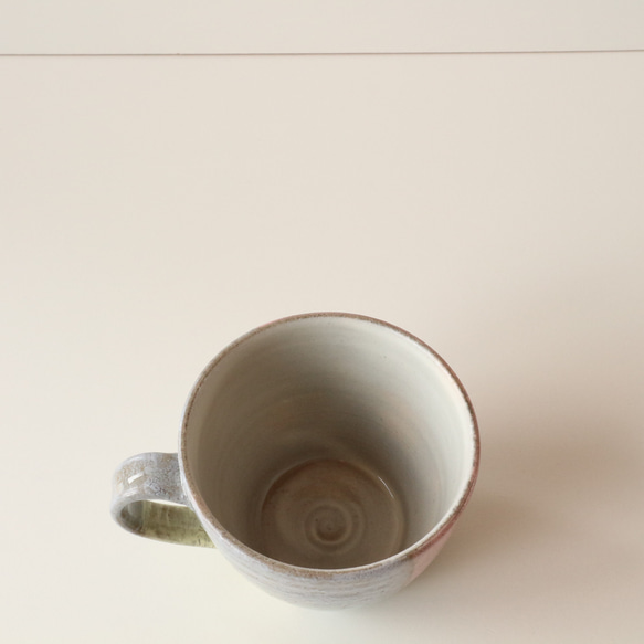 マグカップ　ピンク×グリーン200ｃｃ 3枚目の画像