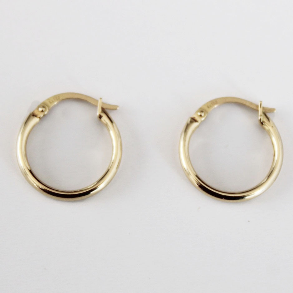 18金 REDMAN プレーンフープ K18 ゴールド