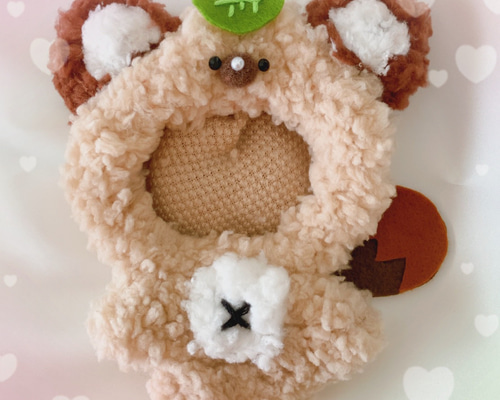 ぬい服 ♡ ちびぐるみ（11cm）♡着ぐるみ ♡ d62