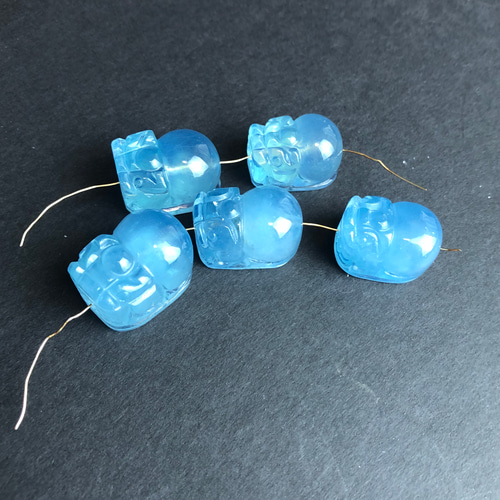 縁起物天然石彫 ☆財を守る神獣「貔貅」(ヒキュウ)4Aアクア 縁起物天然石彫 ☆財を守る神獣「貔貅」(ヒキュウ)4Aアクア