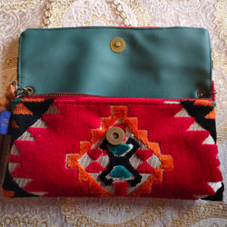 MoroccoLongWallet(Green,Red) 7枚目の画像