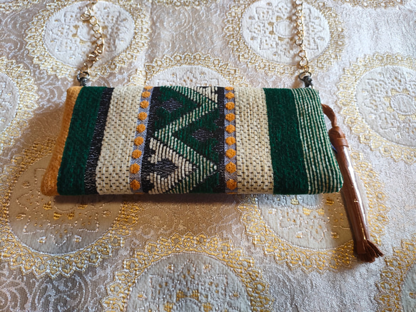 MoroccoLongWallet(Green,Red) 4枚目の画像