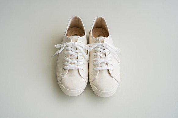 シンプルにかわいいをプラス　スニーカー ベリー　（ホワイト スニーカー）　靴・シューズ　白 10枚目の画像