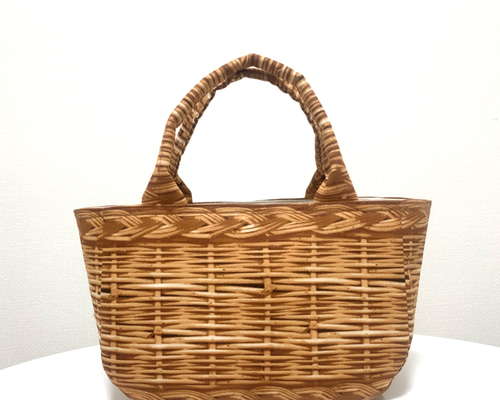 新品未使用 カゴバッグ 風物詩 COMMON WARE かごバッグ カゴバッグ KIS Design:Abaca patch