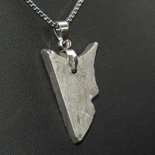 宇宙の記憶！生から作ったギベオン隕石系の特大アルタイ隕石ペンダント