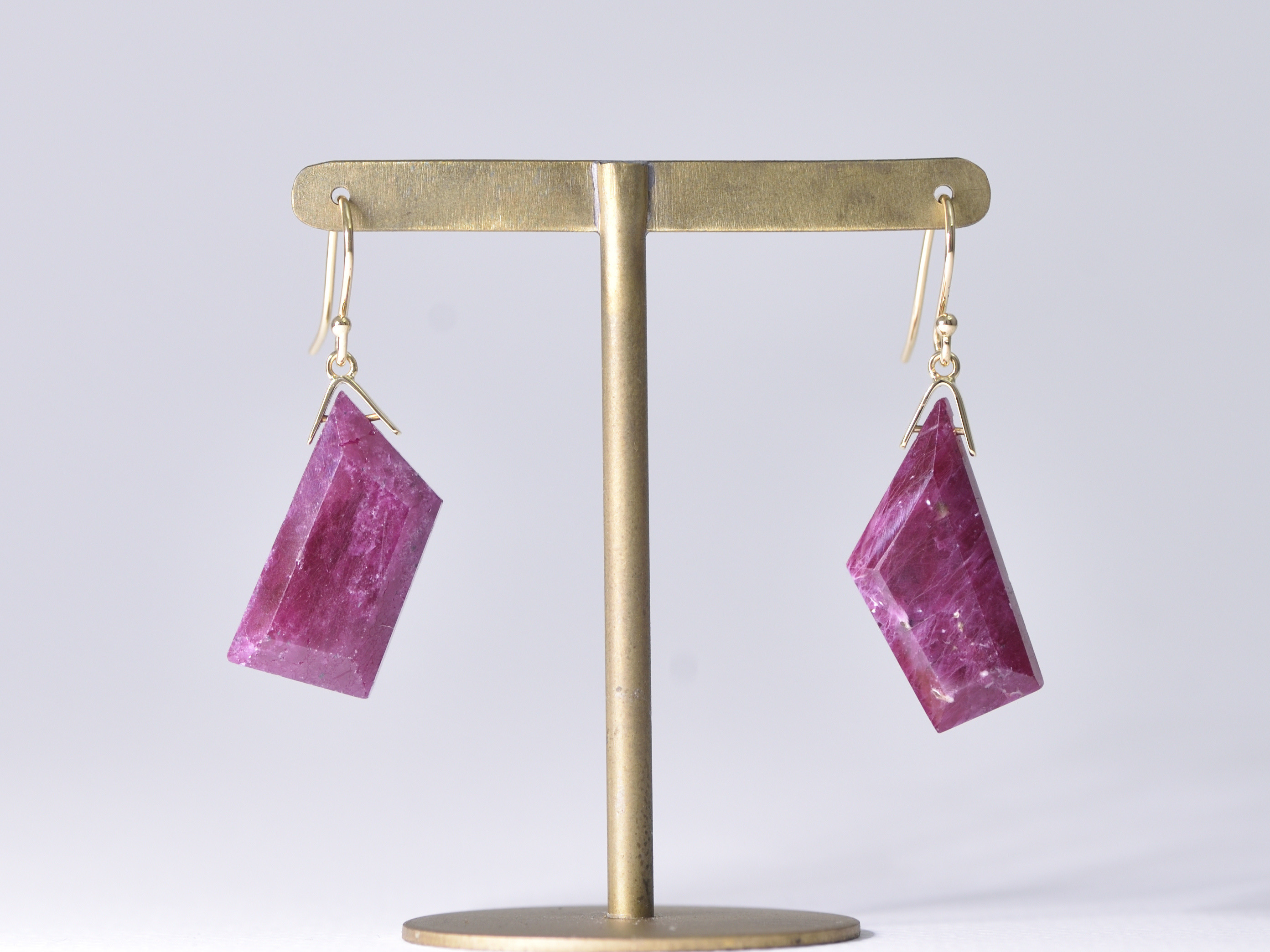 Ruby / K18YG Pierce 【CASA/カーサ】