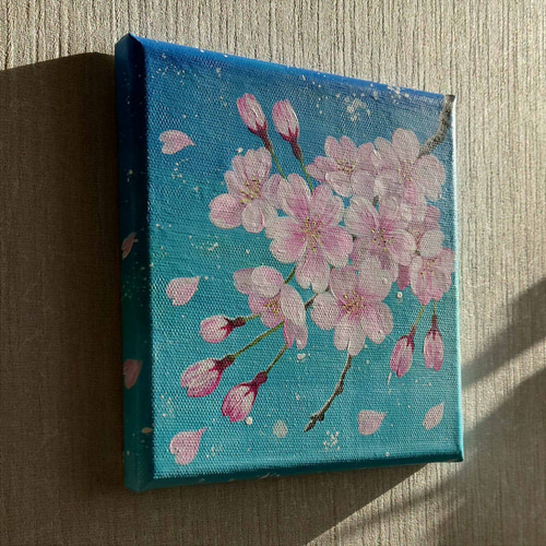 油絵 ミニ絵画 【クラゲ】 | HIROSHI1990