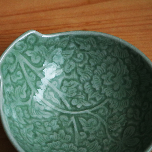タイ セラドン焼き 鳥の置物 celadon-014.jpg