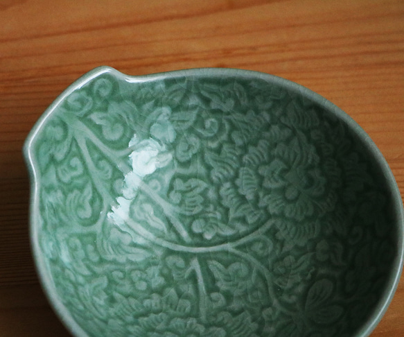 Thai Celadon Ware Bowl 碗 11.5cm 陶瓷 1pc celadon-005 第7張的照片