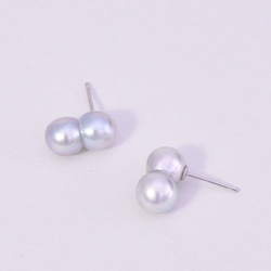 Akoya pearl / K14WG Pierce 【Studs pierce】 2枚目の画像