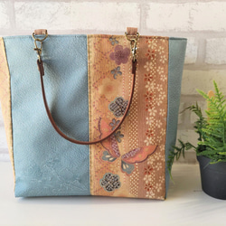 着物リメイクバッグ トートバッグ 着物 七五三 お宮参り ハンドバッグ