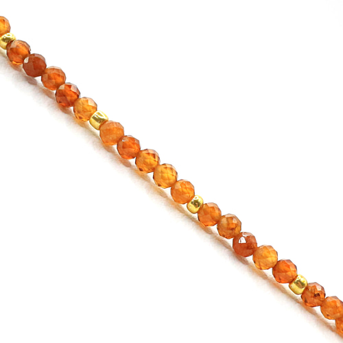 SENT オレンジアクセントのビーズネックレス fc714ca12c5bfc6172c1569b23dcb5