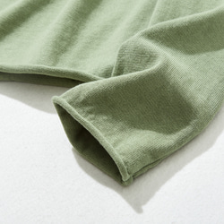 ★立即出貨★ 一年四季都愛！超人氣棉質針織系列。簡約時尚，我的必備針織衫。淺綠色。 230214-2 第5張的照片