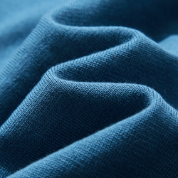 超流行的棉針織系列，適合全年使用。簡單又時尚，我的標準針織。淡藍色帶點灰色 230214-4 第10張的照片
