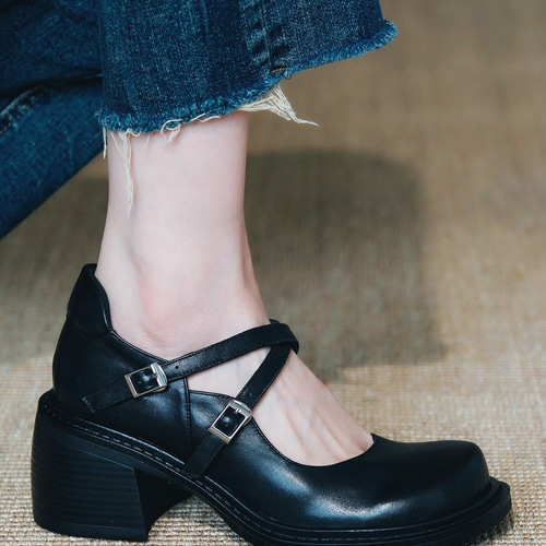 ダンスコ JADE メリージェーン 厚底レザーシューズ 36 BLK メリージェーンシューズ 本革 革靴 厚底 かわいい レディース厚底 厚底