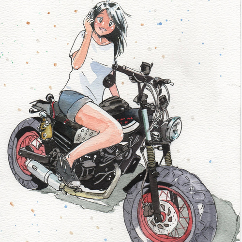 イラストオーダー　承ります　直筆　原画　水彩画 イラストオーダー 承ります 直筆 原画 水彩画