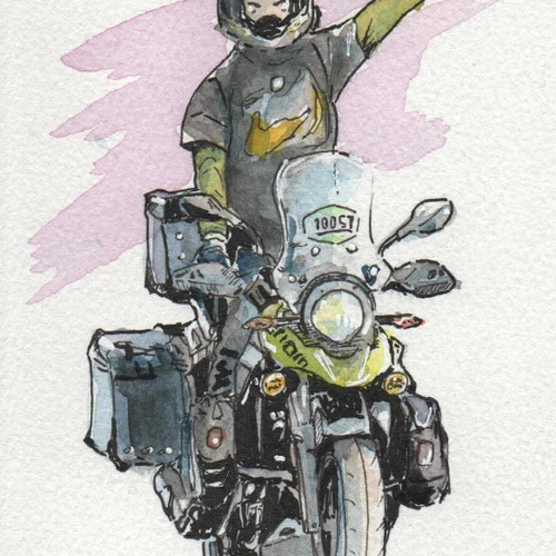 バイクイラストまとめ | コサカダイキ | イラストレーター