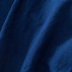 有領外套/藍色/三河棉刺子編織 第9張的照片