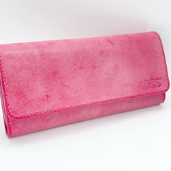 ピンク（桃） 長財布 のおすすめ人気通販｜Creema(クリーマ) 国内最大