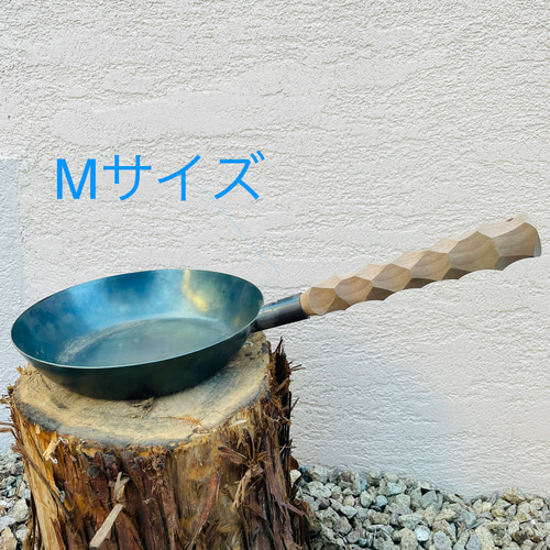 たき火フライパングリップSサイズ ブッシュクラフト ウォールナット