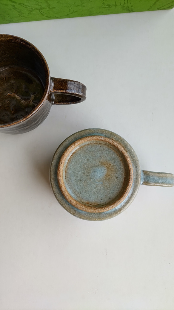 灰釉コーヒーカップセット 8枚目の画像