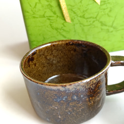 灰釉コーヒーカップセット 4枚目の画像
