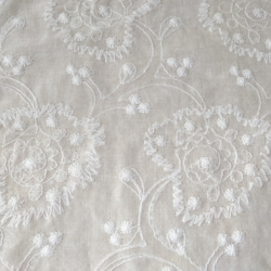 オーガニックコットン　植物刺繍　楽なブラジャー３ 4枚目の画像