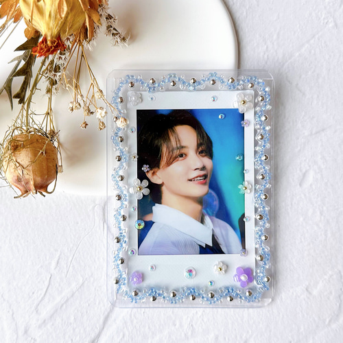 オーダー品】トレカケース デコ トレカデコ 推し活 名刺入れ・カード